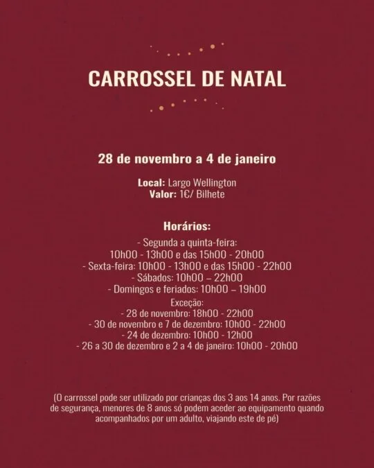 Carrossel de Natal em Torres Vedras