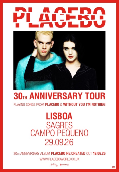 Placebo – 30th Anniversary Tour – Lisboa