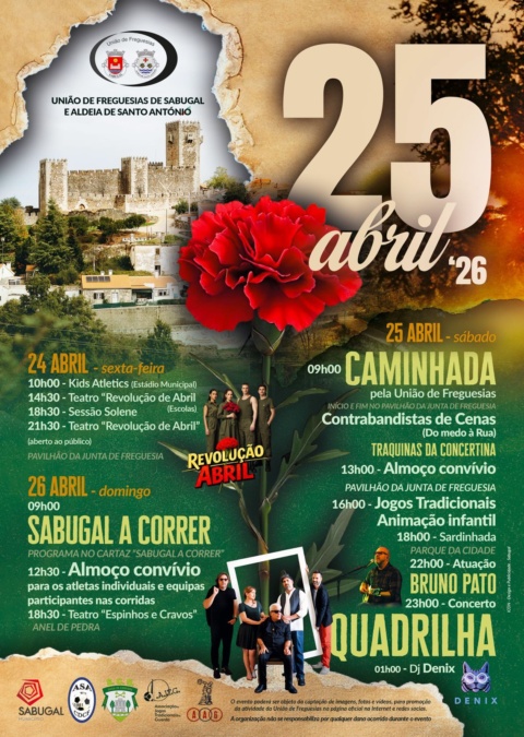 25 de Abril 2026 – Sabugal