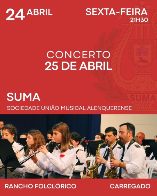 Concerto 25 de Abril – Carregado