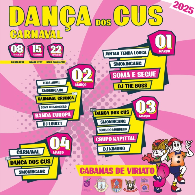 Carnaval Dança dos Cus em Cabanas de Viriato