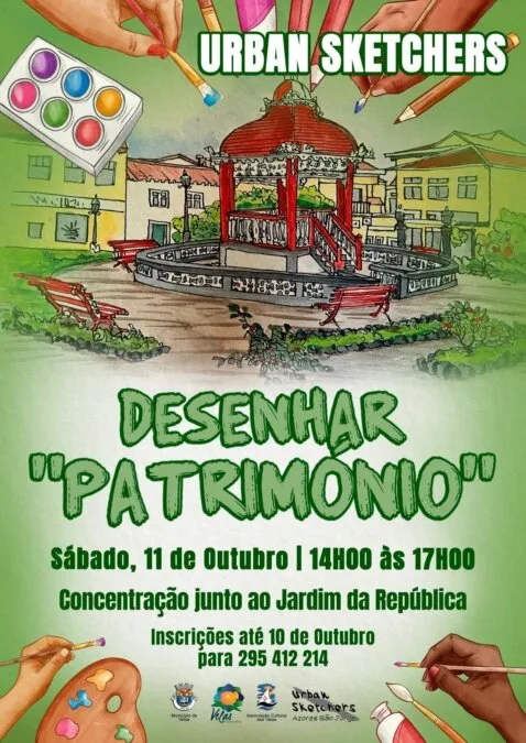 URBAN SKETCHERS – DESENHAR “O PATRIMÓNIO”