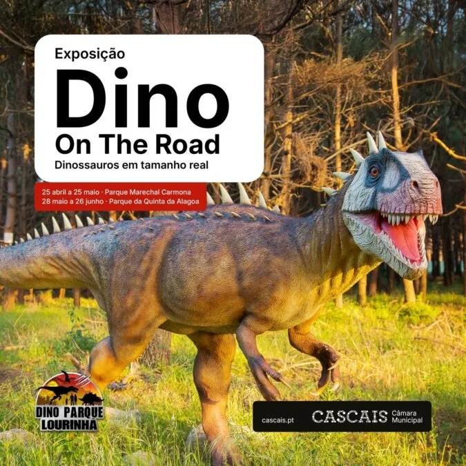 Exposição Dino On The Road | Dinossauros em tamanho real