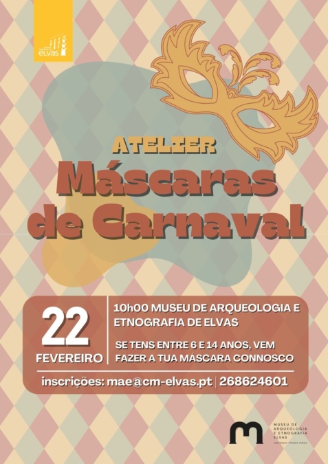 Atelier Máscaras de Carnaval