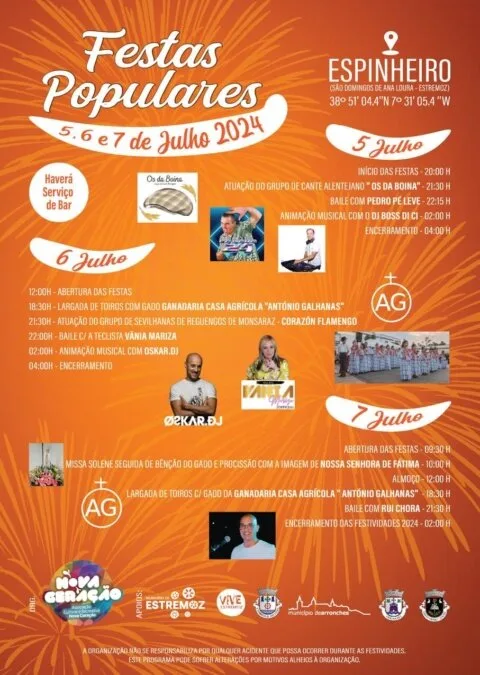 Festas Populares em Espinheiro