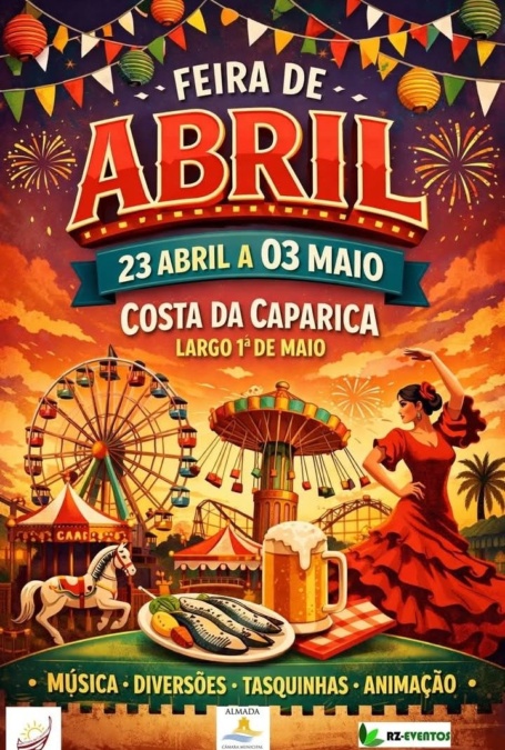Feira de Abril na Costa da Caparica