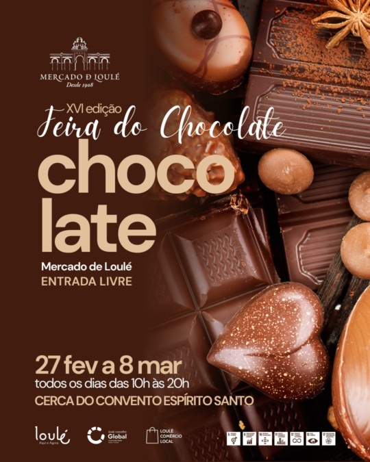 Feira de Chocolate no Mercado de Loulé