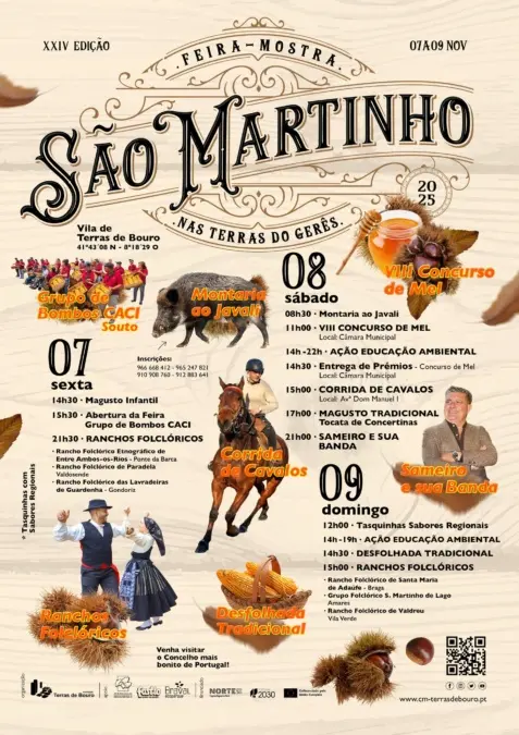 Feira-Mostra de S. Martinho nas Terras do Gerês