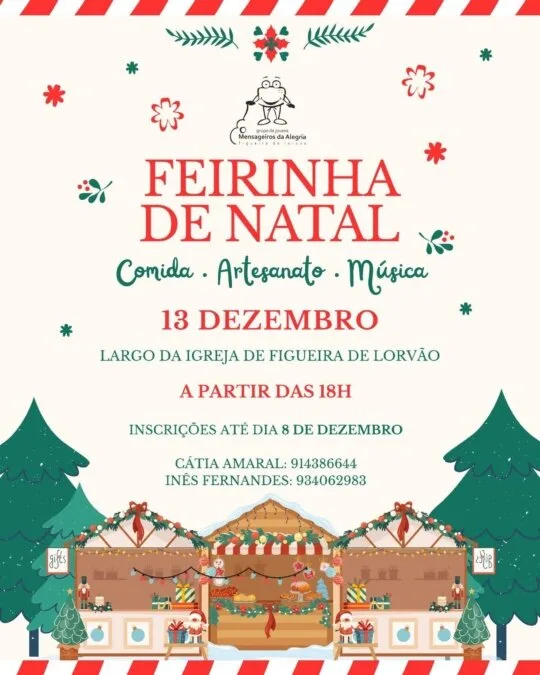 Feirinha de Natal em Figueira de Lorvão