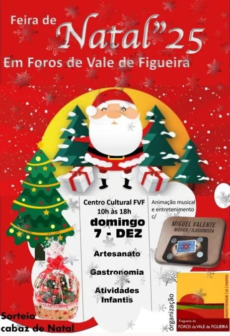Feira de Natal em Foros de Vale de Figueira
