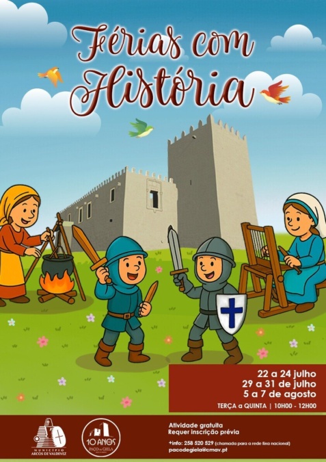 Férias com História