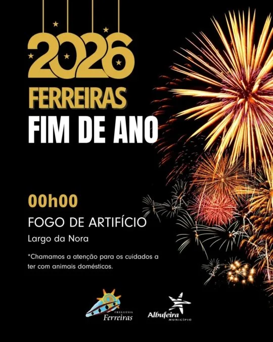Passagem de Ano na Freguesia de Ferreiras