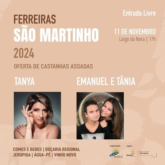 Festa de São Martinho em Ferreiras