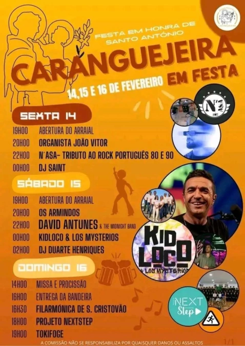 Festa em Honra de Santo António – Caranguejeira em Festa