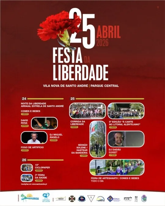 Comemorações de 25 de Abril em Vila Nova de Santo Andre