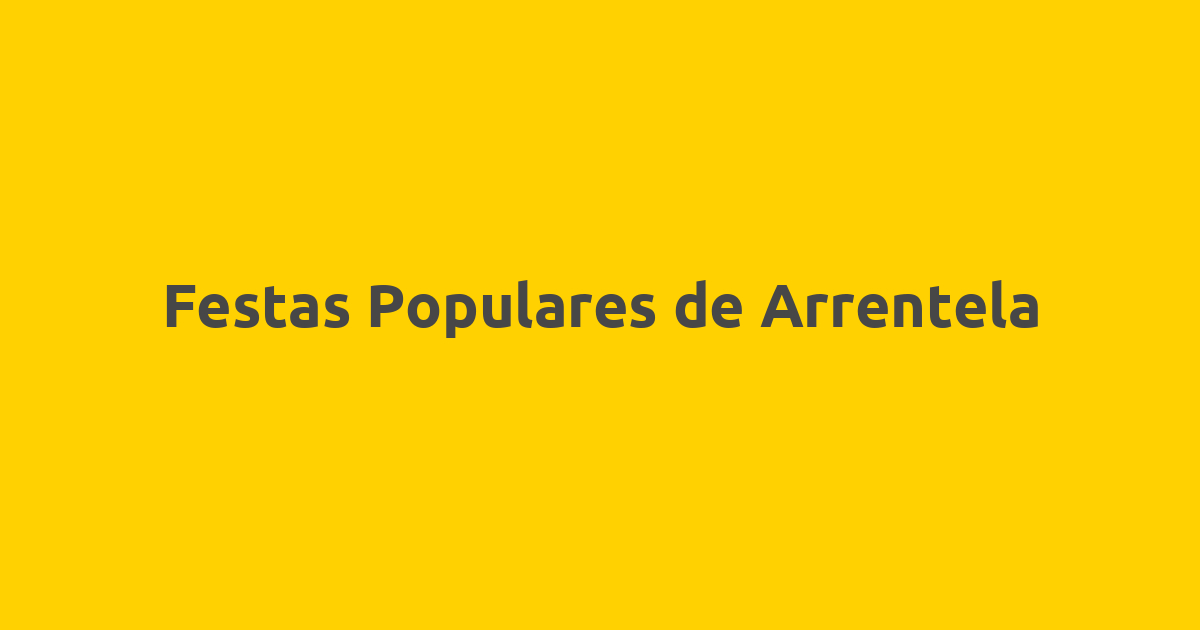 Festas Populares de Arrentela