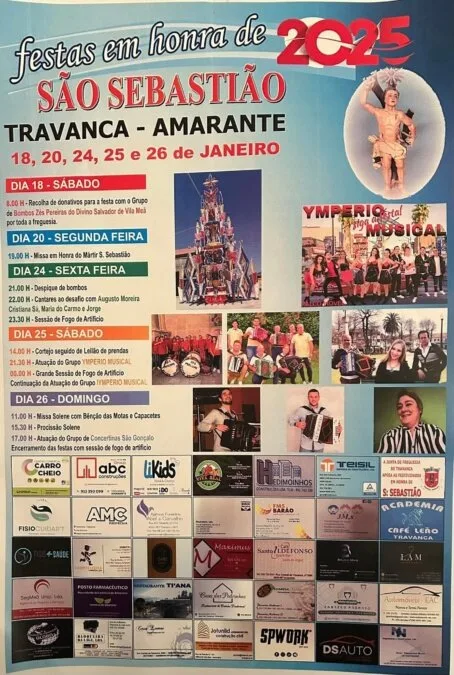 Festas em Honra de São Sebastião – Travanca