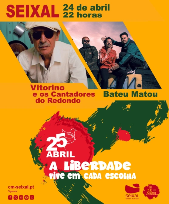 Festejos do 25 de Abril 2026 – Seixal
