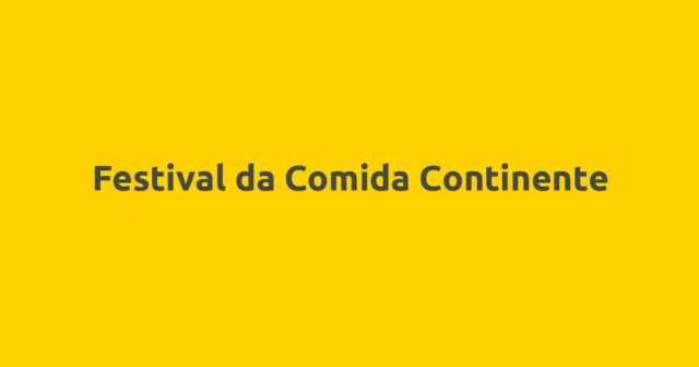 Festival da Comida Continente