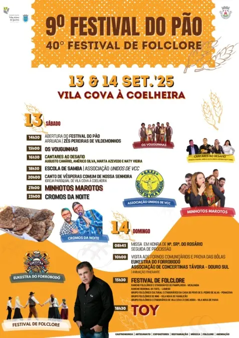 Festival do Pão e Festival do Folclore