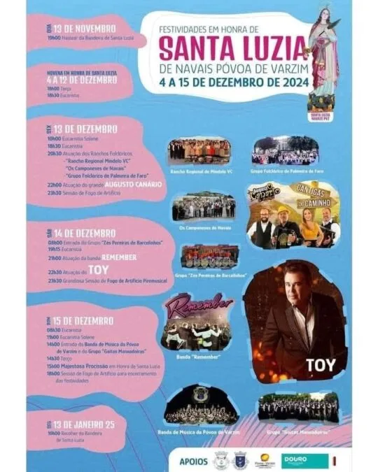 Festividades em Honra de Santa Luzia de Navias