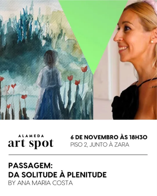 A Melancolia Ganha Cor na exposição de Novembro do Alameda Art Spot