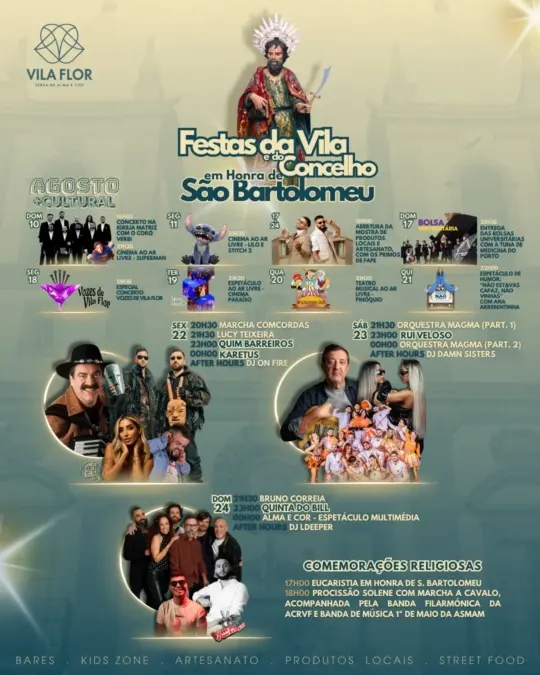 Festas da Vila e do Concelho em Honra de São Bartolomeu