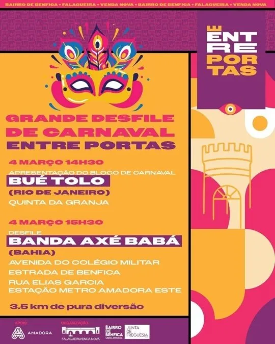 Grande Desfile de Carnaval Entreportas