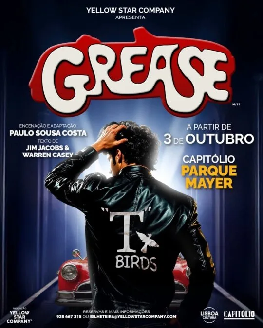 Grease no Capitólio – Parque Mayer