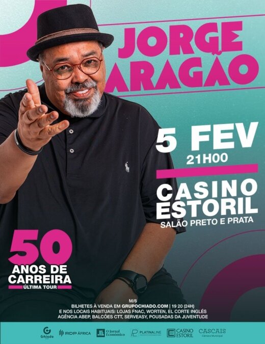Jorge Aragão no Casino Estoril