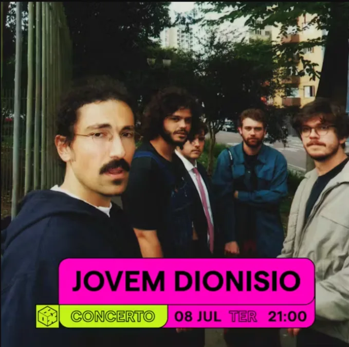 Jovem Dionísio no Musicbox