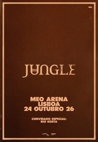 Jungle – MEO Arena 2026