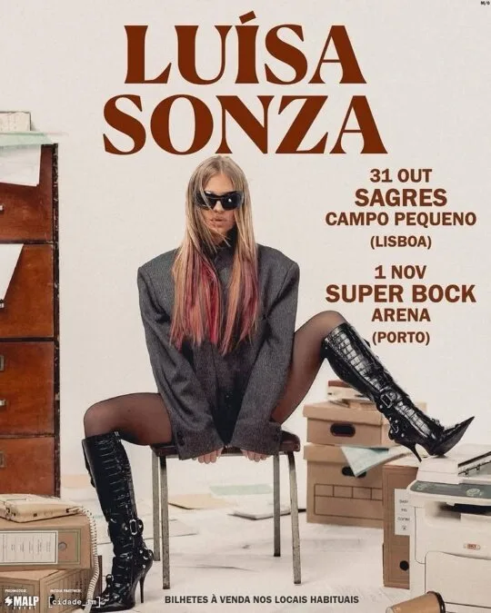 Luíza Sonza em Lisboa