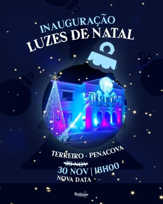Inauguração das Luzes de Natal em Penacova