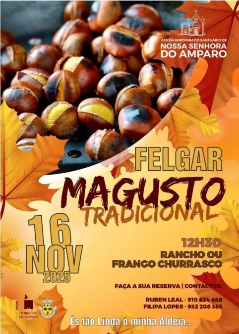 Magusto Tradicional da Associação da Mordomia do Santuário de Nossa Senhora do Amparo de Felgar