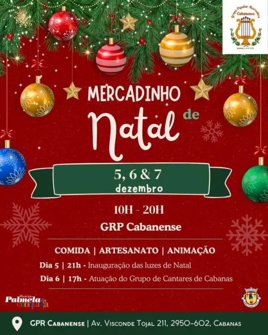 Mercadinho de Natal do GPR Cabanense