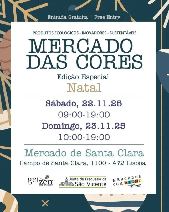 Mercado das Cores no Mercado de Santa – Edição de Natal