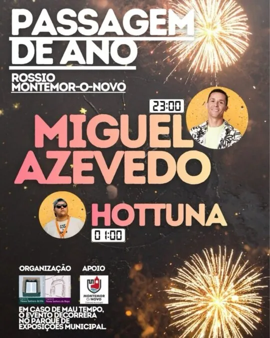 Passagem de Ano Montemor-o-novo