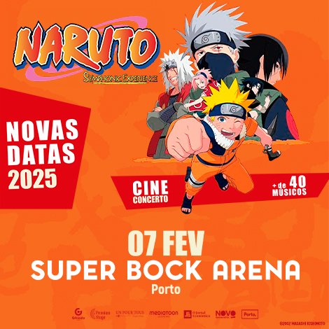Naruto – Symphonic Experience no Super Bock Arena