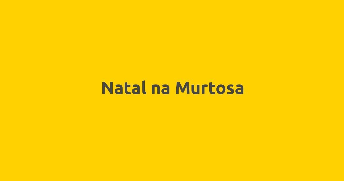 Natal na Murtosa