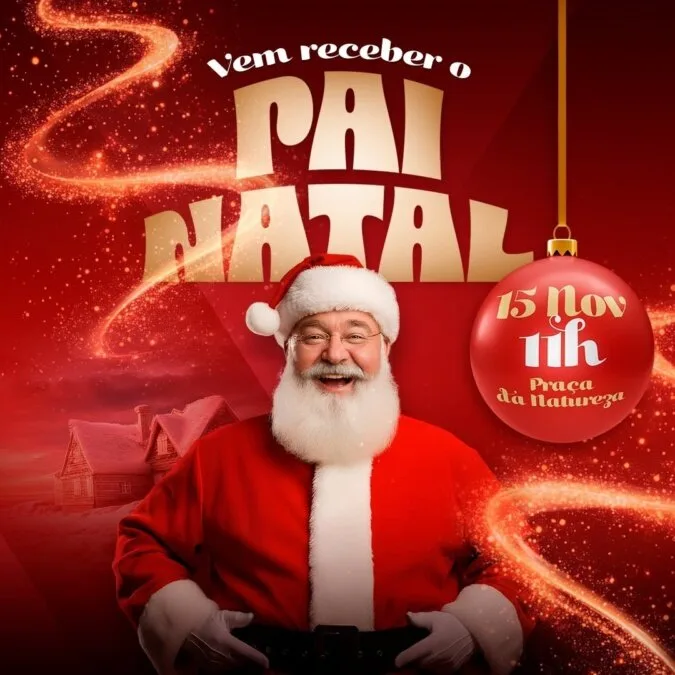 A magia do Natal chega ao Almada Forum