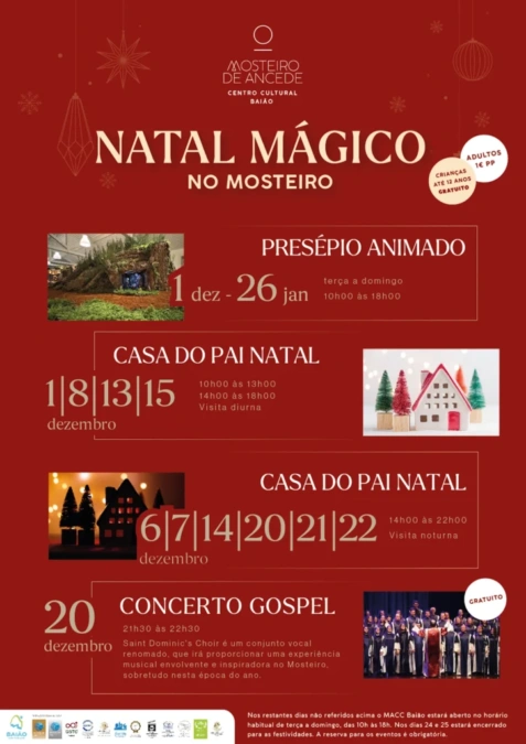 Natal Mágico no Mosteiro