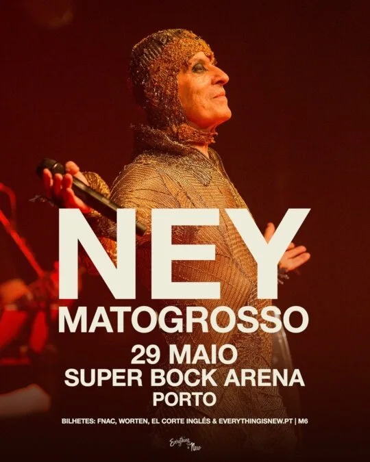 Ney Matogrosso no Super Bock Arena