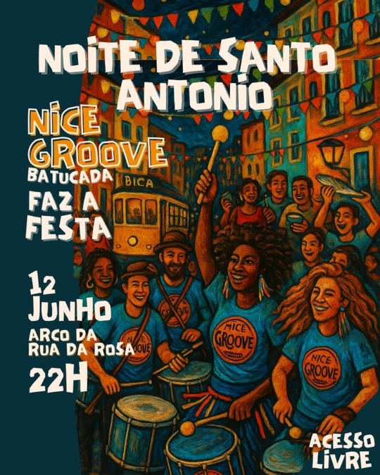 Nice Groove Batucada faz a festa
