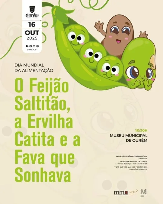 O FEIJÃO SALTITÃO, A ERVILHA CATITA E A FAVA QUE SONHAVA