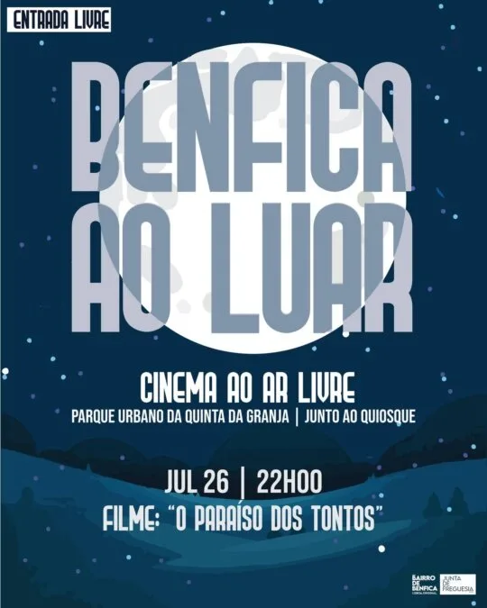 Benfica ao Luar – Cinema ao ar livre