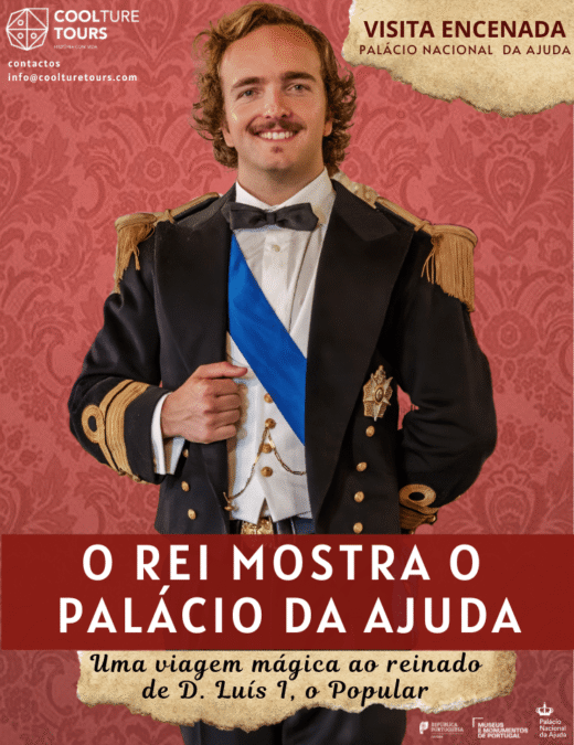 O Rei Mostra o Palácio da Ajuda