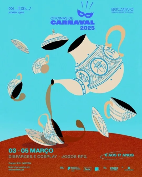 Oficinas de Carnaval no Coliseu do Porto
