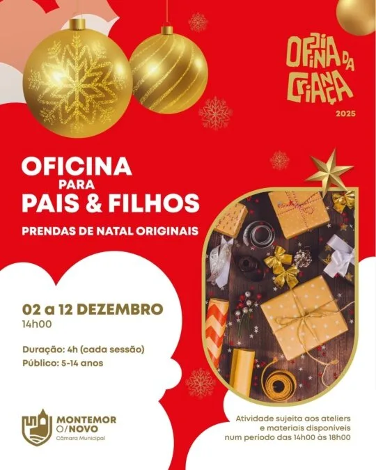 Oficina Prendas de Natal Originais