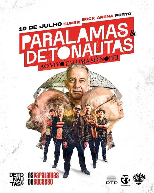 Paralamas e Detonautas no Super Bock Arena